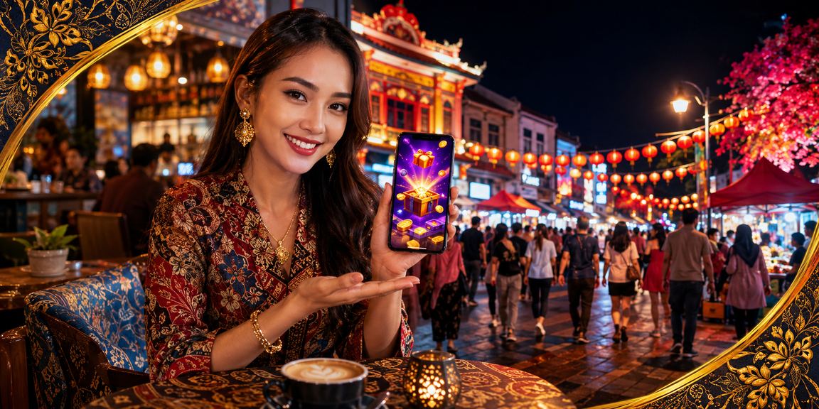 Pendaftaran dan bonus kasino di Melaka dengan latar belakang batik tradisional Malaysia